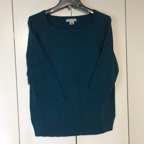 Liz Claiborne Tops - Liz Claiborne long sleeve Women’s sweater Size XL color blue good condition